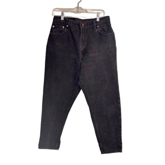 COPY - Women’s Black Levi’s 511 Relaxed Fit Tapered Leg Jeans 14 Short - Picture 1 of 7